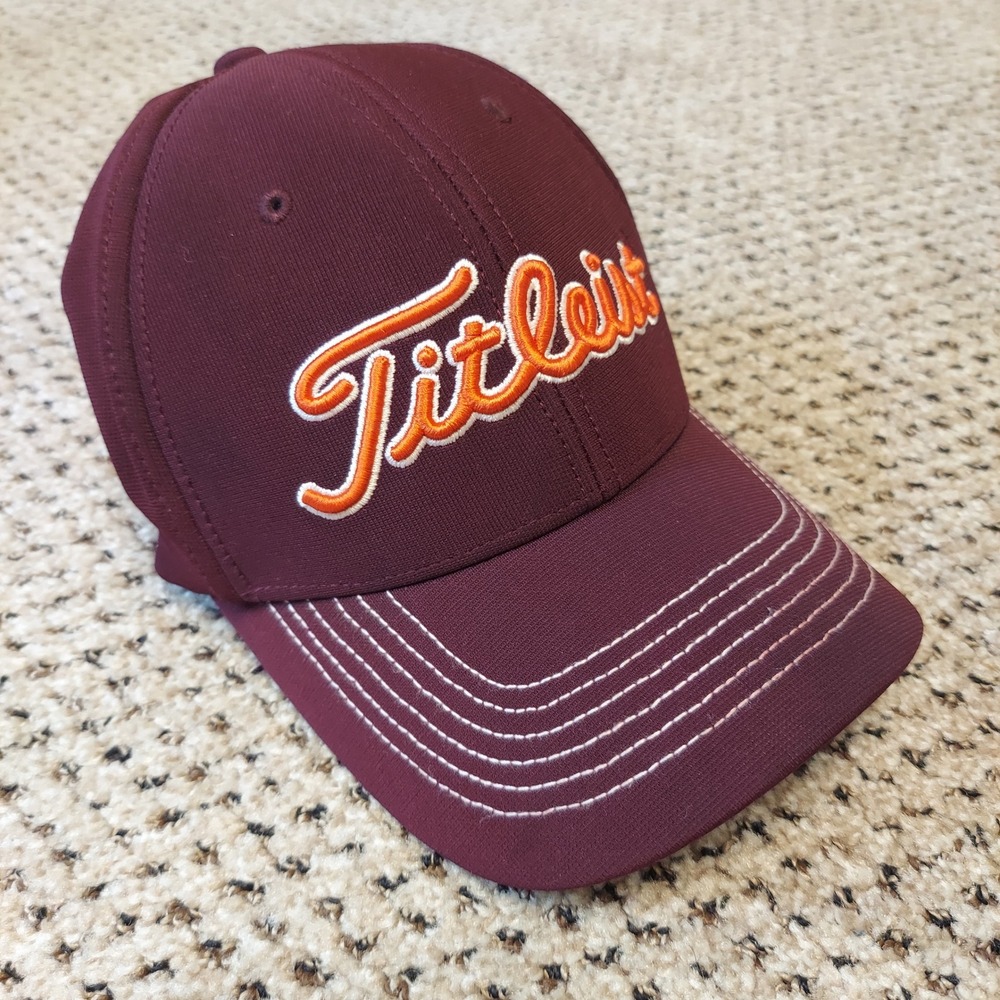 Titleist Virginia Tech Hokies Golf Hat Maroon '47 Brand L/XL